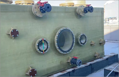 玻璃鋼製品的塗裝工藝（yì）特點