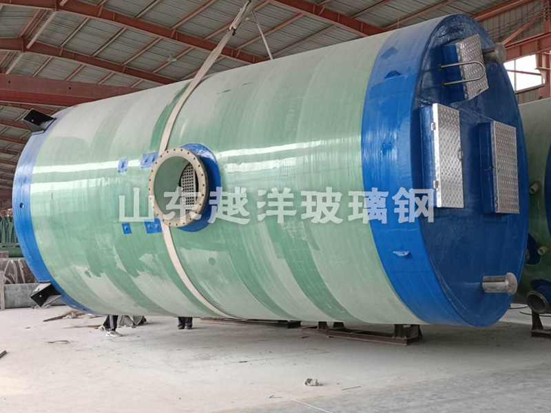 山（shān）東抖音91玻璃鋼一體化泵站